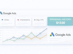 Google Ads Account — Spent $1330.43
