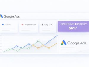 Google Ads Account — Spent $617
