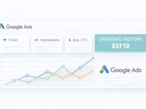 Аккаунт Google Ads 2023 - потрачено $3710