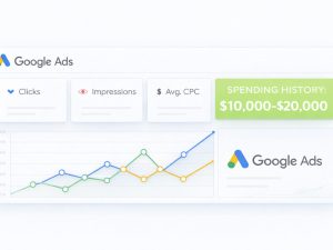 حساب إعلانات جوجل - أنفقت 8080 دولارًا أمريكيًا