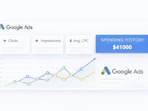 Аккаунт Google Ads 2024-03.2025 - Потрачено $41000
