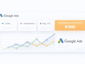 Аккаунт Google Ads 2022 - потрачено $7680