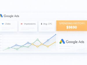 Аккаунт Google Ads 2023 - потрачено $9690