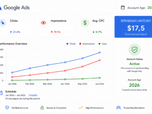 Google Ads account 2026 USA — Spent $18