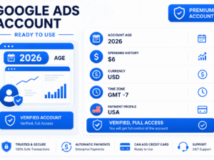 Cuenta de Google Ads 2026 EE. UU. — Gasté 6 $