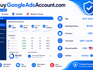 حساب Google Ads 2017-2021 الولايات المتحدة الأمريكية — تم إنفاق 1100 دولار